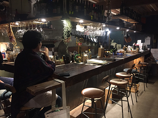 Osteria e Bar RecaDはこの旅の徳島神山町で出会ったmedicaraの東野さんデザイン