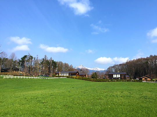 清里から望む八ヶ岳